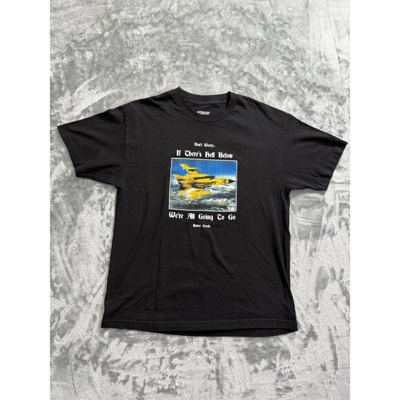 Butter Goods Shirt Mens Large If There's Hell Below Graphic Skate Tee - Picture 1 of 7